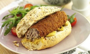 Broodje kroket sandwich