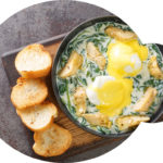 Oeufs mollet florentine