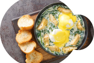 oeufs mollet florentine
