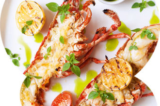 homard grillé