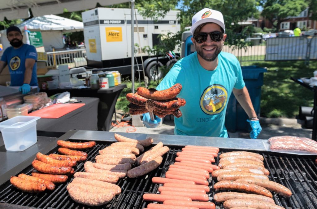 Le festival gastronomique Taste of Chicago