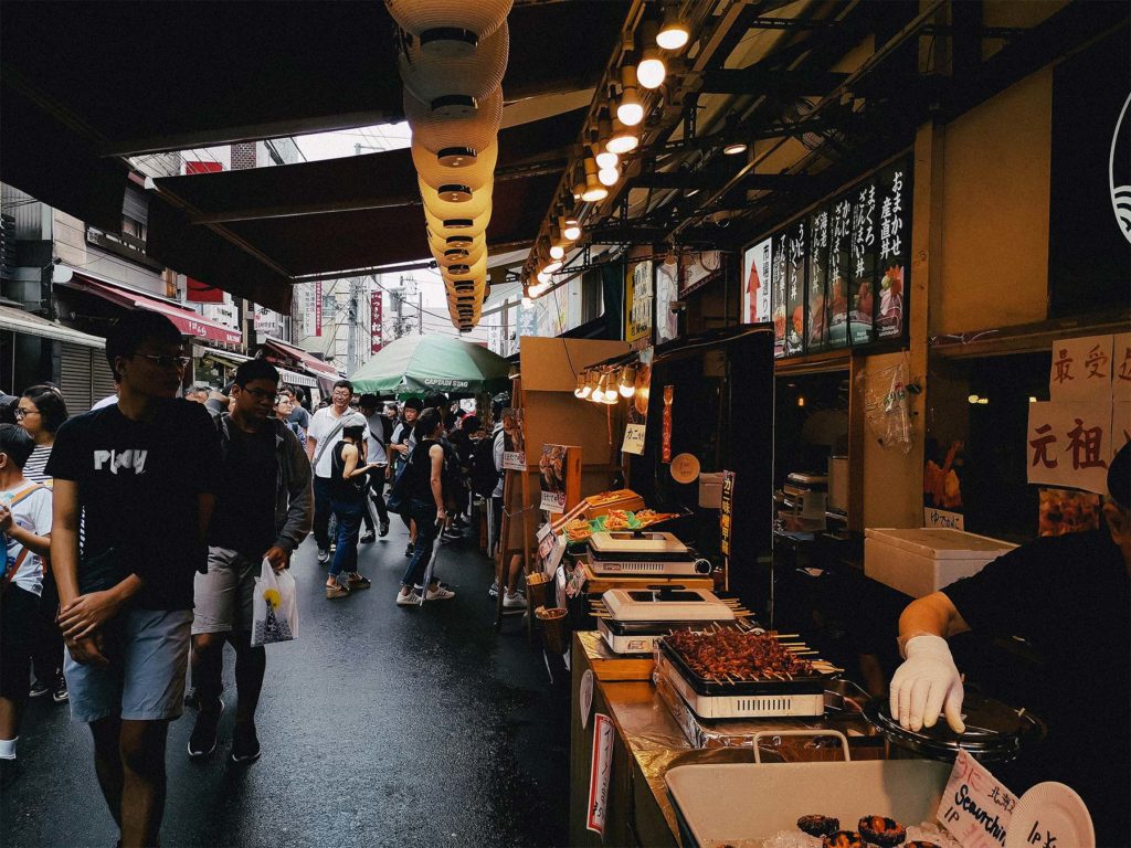 Marché alimentaire de Tsukiji, Tokyo