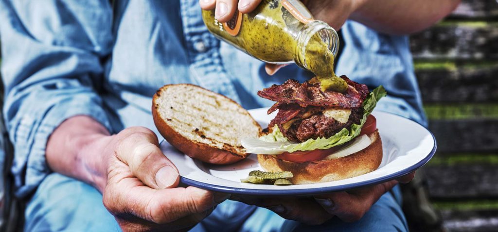 Burgers de boeuf à la moelle